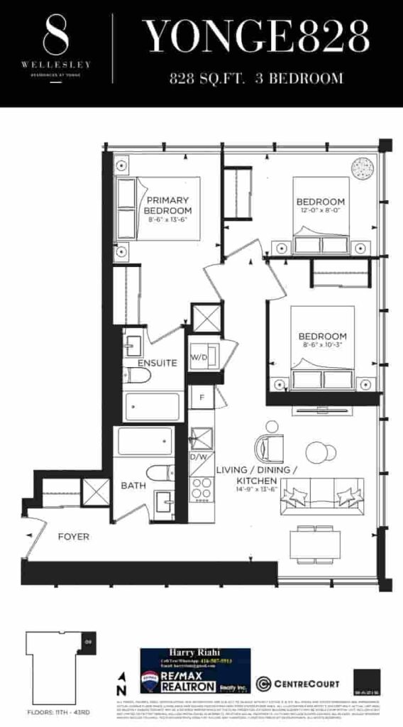 8 Wellesley Floor Plan